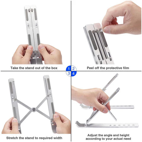 Foldable Metal Laptop Stand