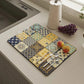 Dish Drying/Dining Table Mat Water Absorbent & Anti-Slip 2.5mm