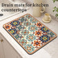 Dish Drying/Dining Table Mat Water Absorbent & Anti-Slip 2.5mm