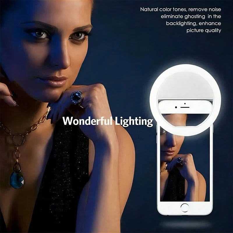 Mini Mobile Selfie LED Ring Light