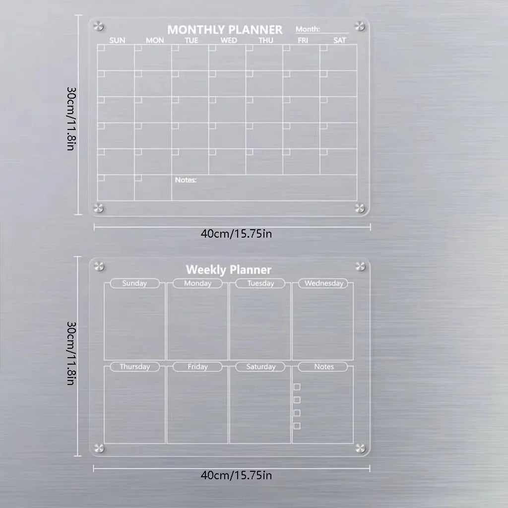 Acrylic Fridge Magnetic Board