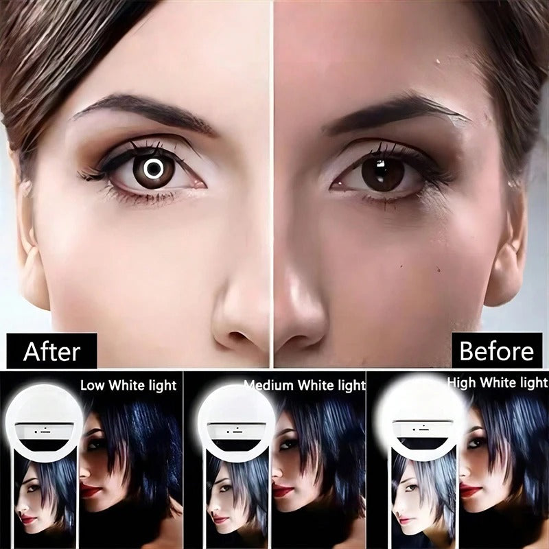 Mini Mobile Selfie LED Ring Light