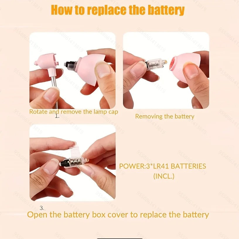 Mini Book Light Clip